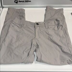 Boys Johnnie-o Gray Pants Size 10 Like New